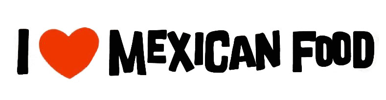 I Love Mexican Food Logo